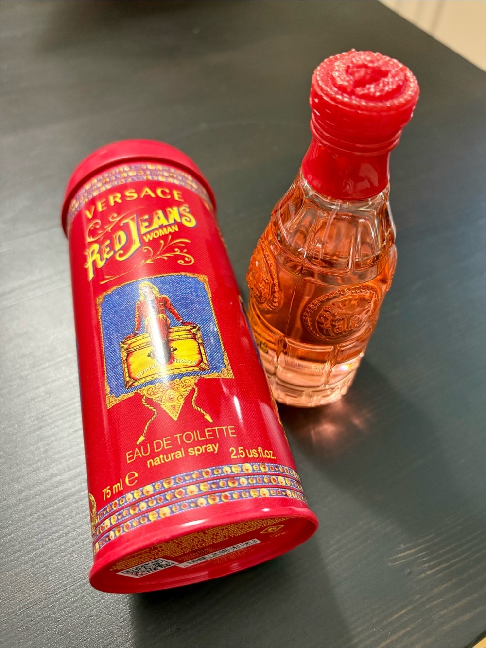 Red Jeans Fragrance Bottle (Eau de Toilette) Versace